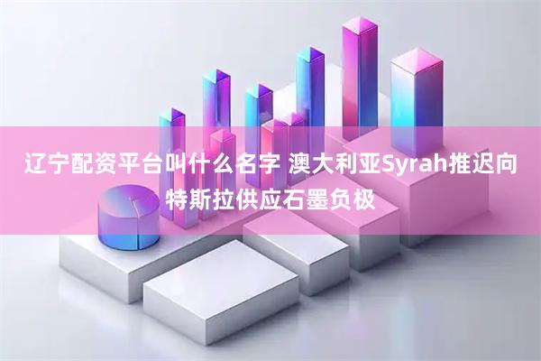 辽宁配资平台叫什么名字 澳大利亚Syrah推迟向特斯拉供应石墨负极